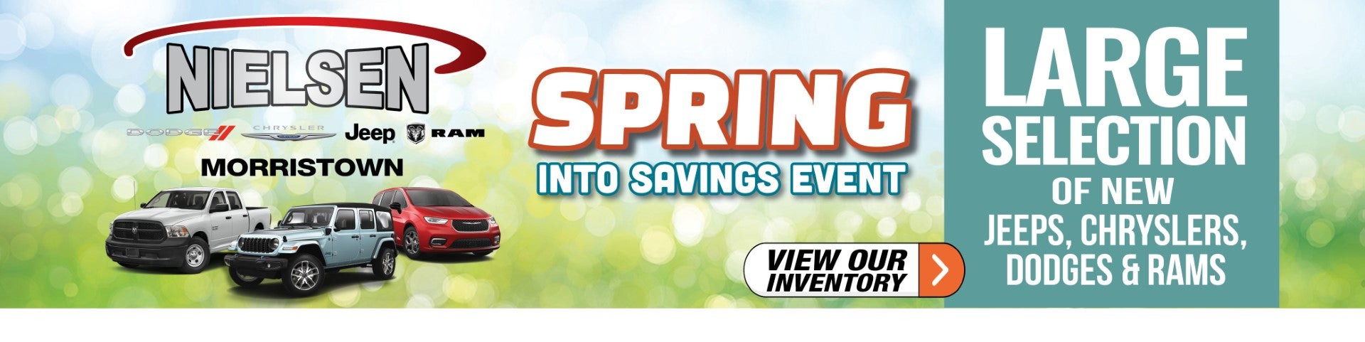 Spring Into Savings Event
